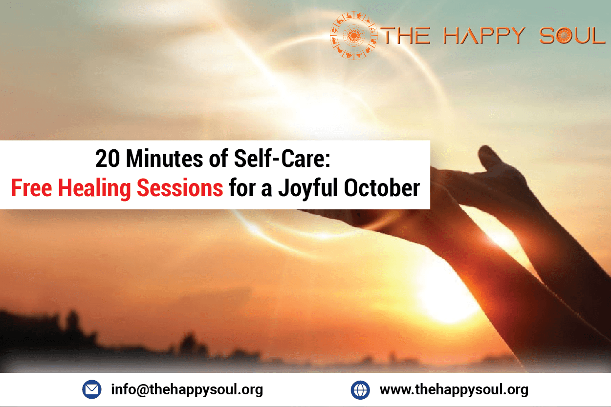 20 Minutes Free Healing Sessions for a Joyful October