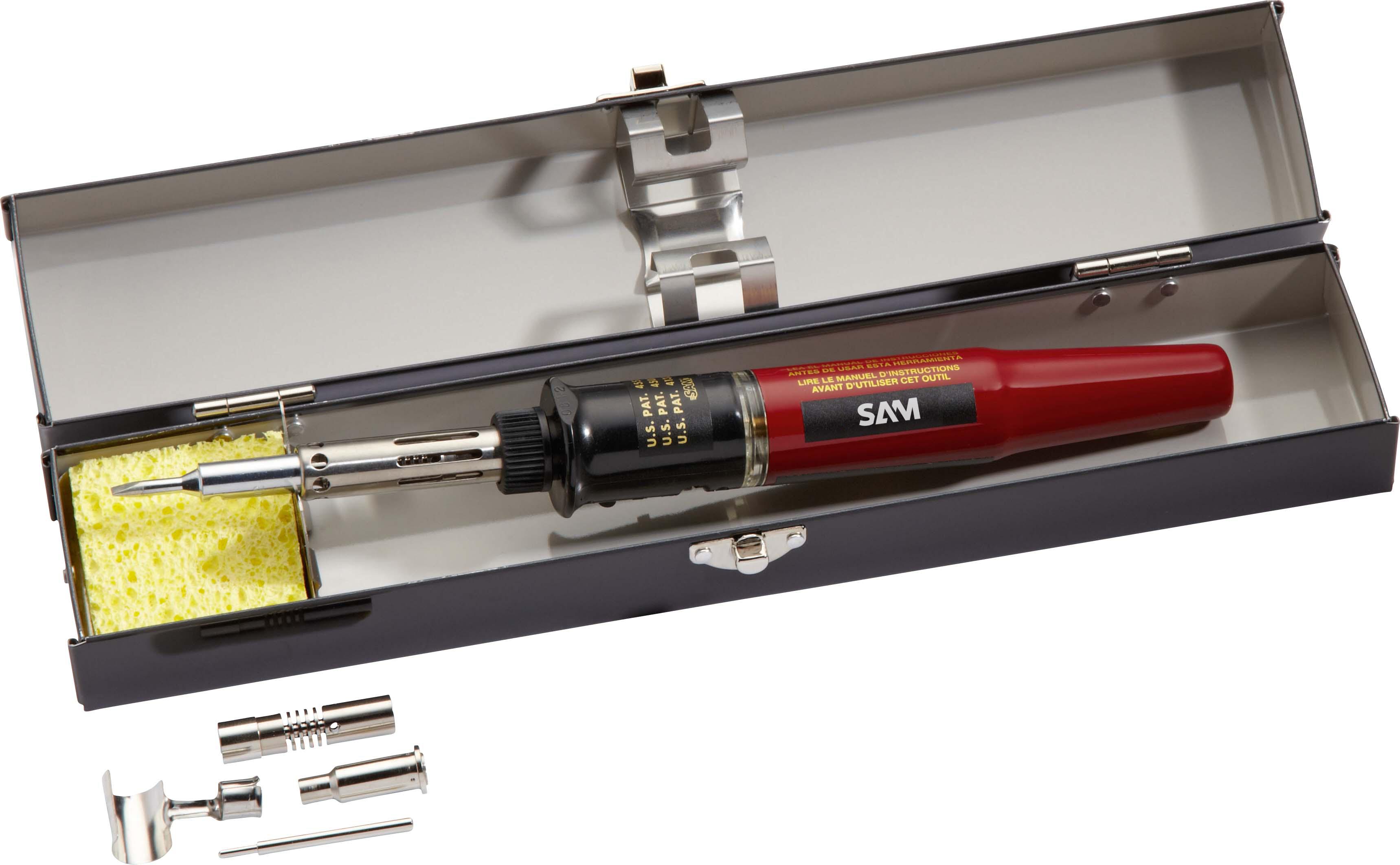 SAM Gas Soldering Iron | 1370 | ET21630456 | Enrgtech LTD