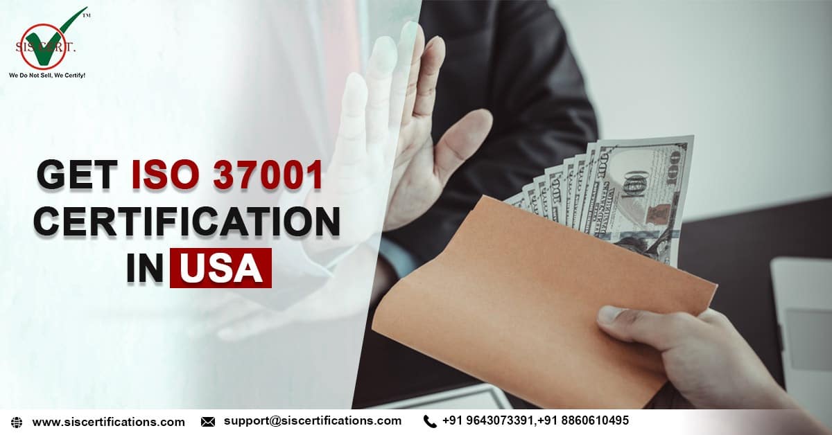 ISO 37001 Certification USA | Apply online ISO 37001 Standard