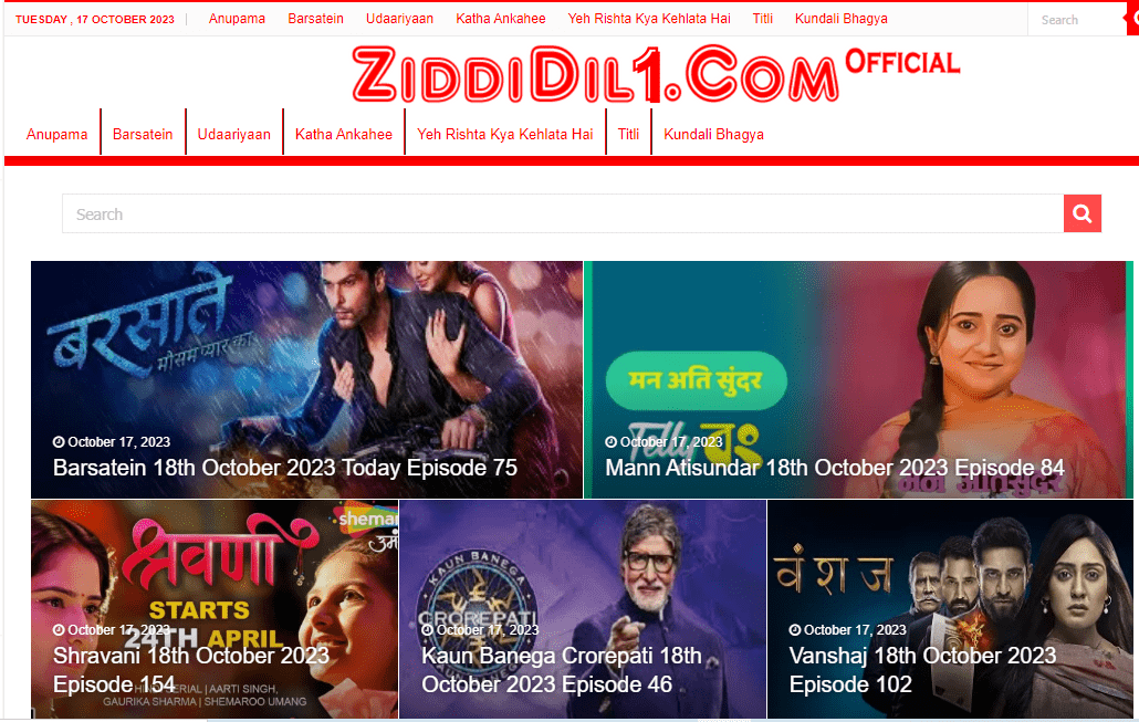 ZiddiDil to Watch Hindi Desi Serials For Free On Ziddi Dil