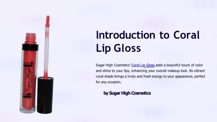 PPT - Buy Coral Lip Gloss Online at Lowest Cost PowerPoint Presentation - ID:12957619