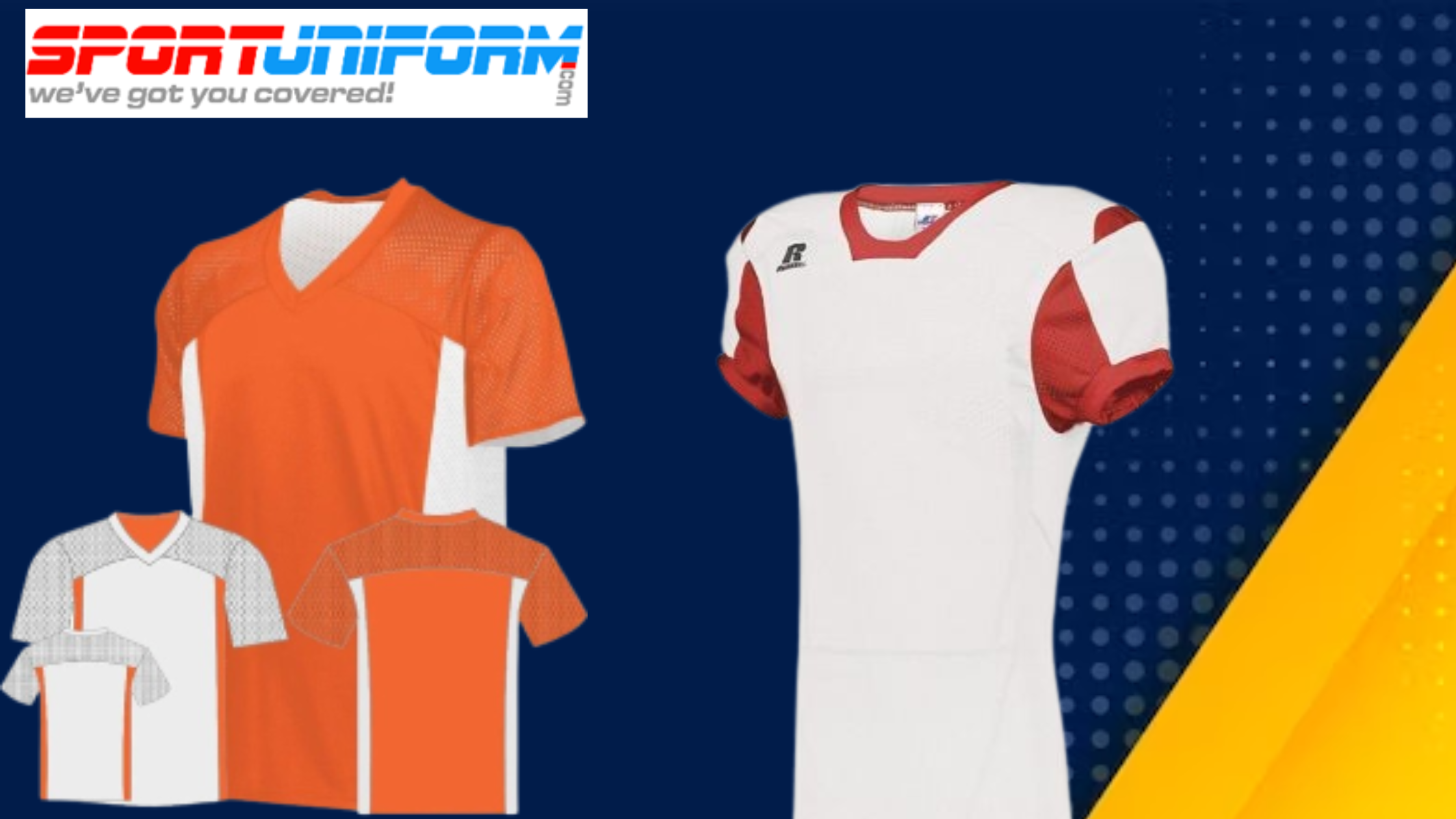 Design your Custom Football Uniform & Jerseys | Sportuniform