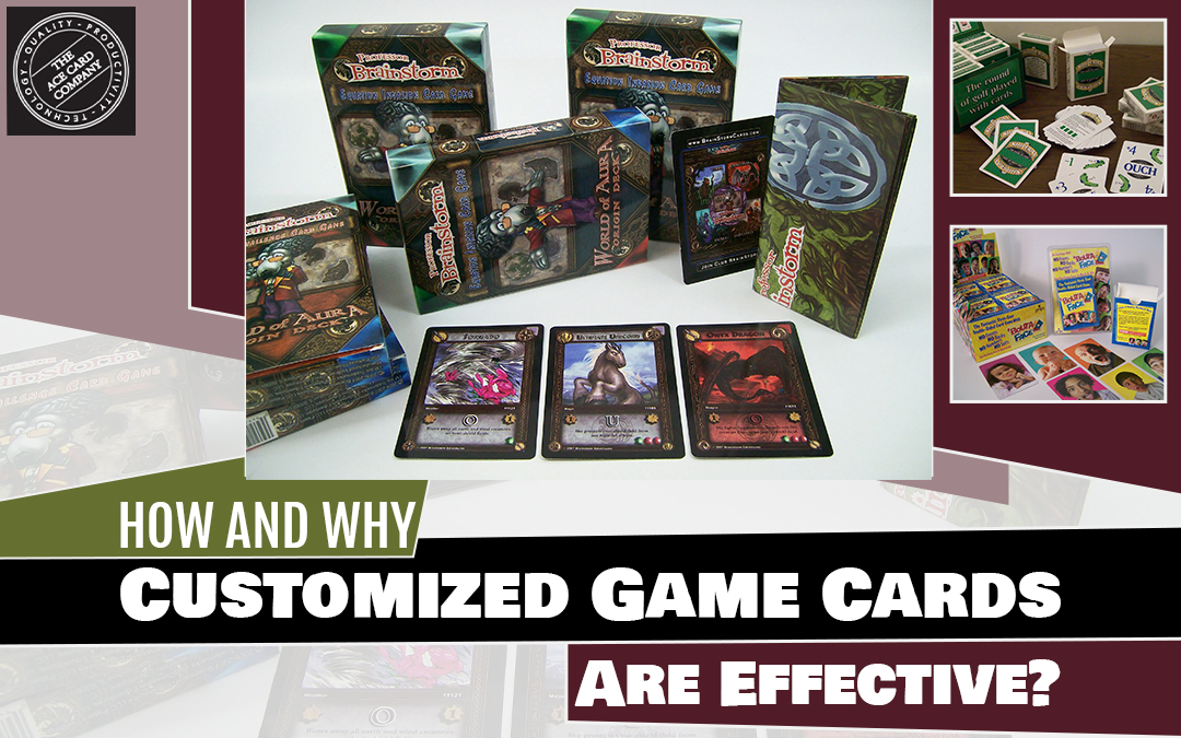 How And Why Customized Game Cards Are Effective? – THE ACE CARD COMPANY