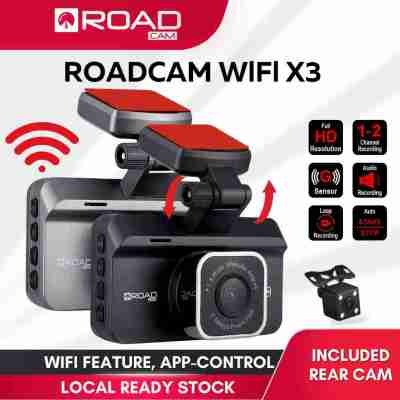 ROADCAM WIFI X3 Budget Dash Cam Dual Channel Recording 1080P Full HD Profile Picture
