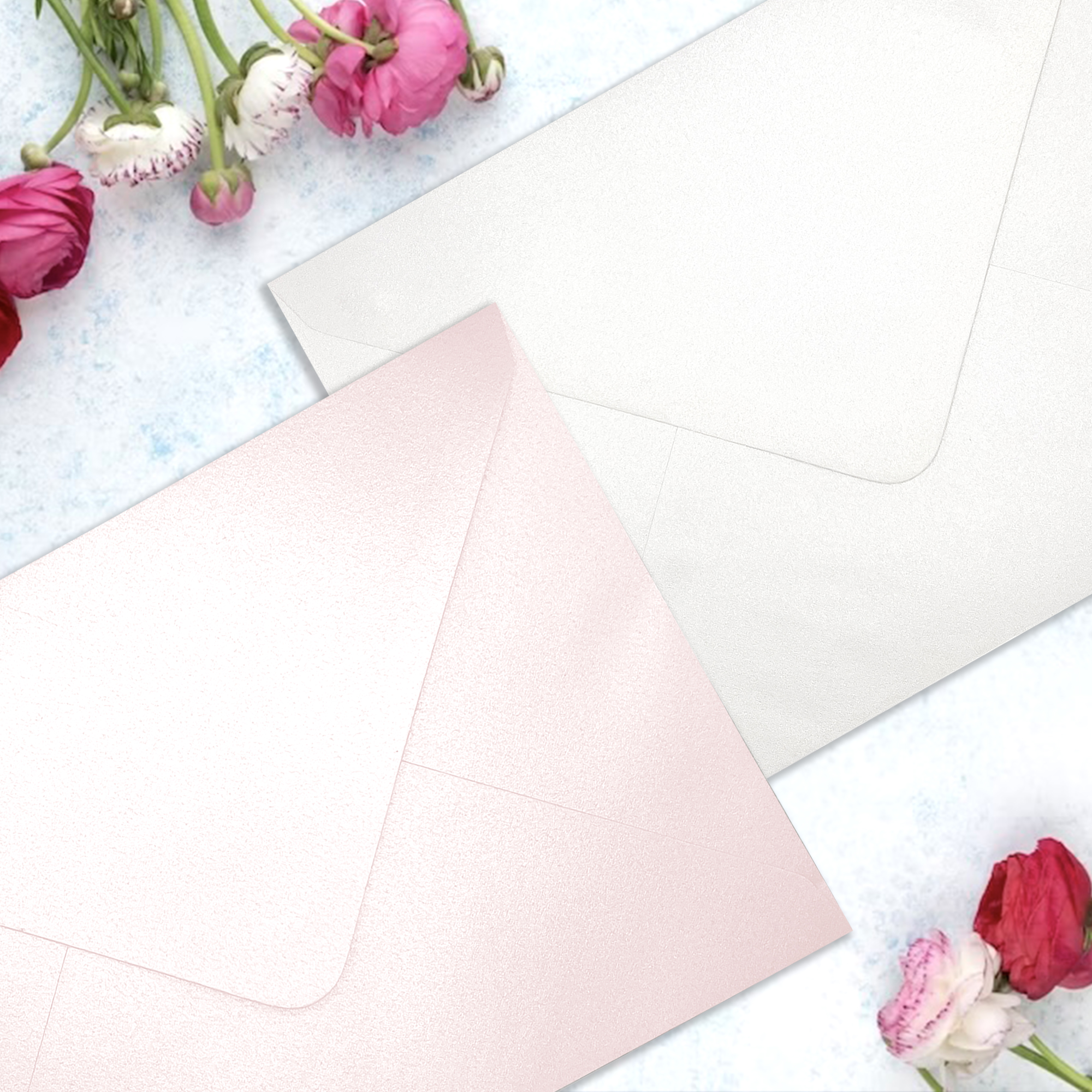 Pearlescent Wedding Envelopes - The Envelope People