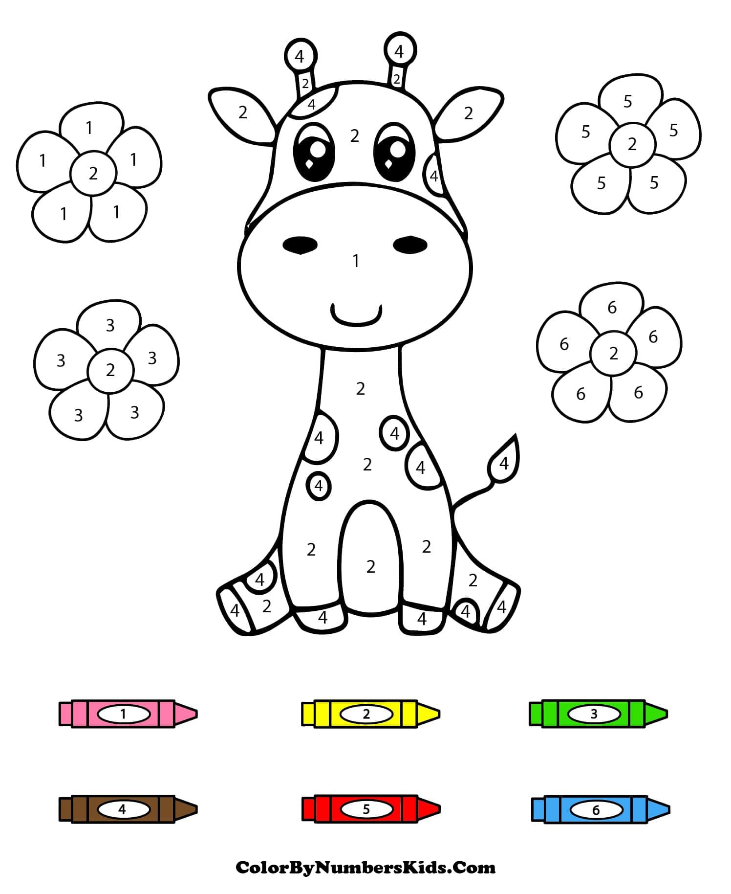 Color by Numbers for Kids: Fun & Educational Activities!