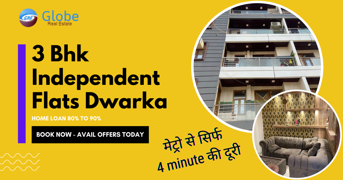 3 Bhk Flats in Dwarka mor for Sale Ready to Move | Builder floors
