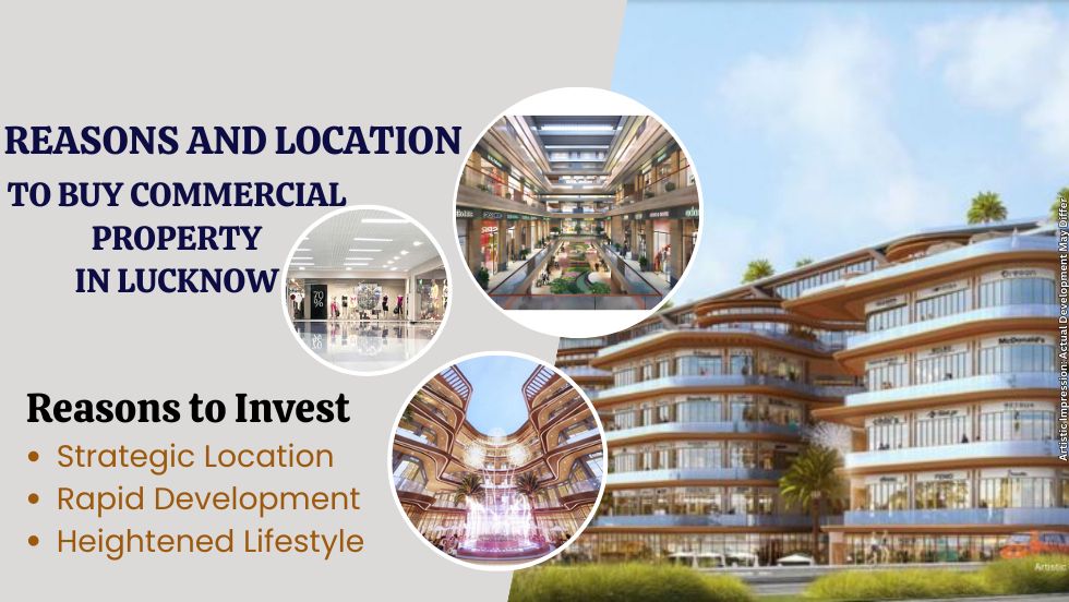 Reasons and Location to Buy Commercial Property in Lucknow - migsun lucknow central