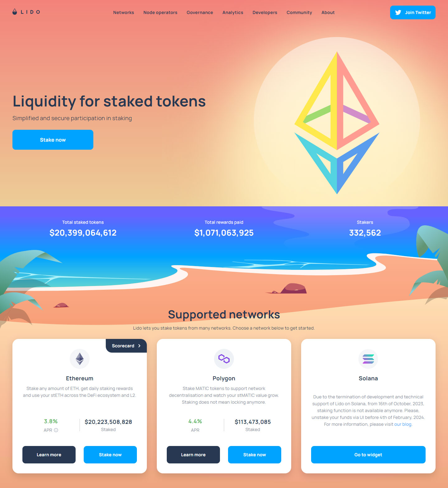 Lido Finance: Liquid Staking - Ethereum ETH Staking