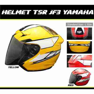 TSR SHOEI JF-3 JF3 YAMAHA RED YELLOW BLUE DESIGN HELMET Profile Picture