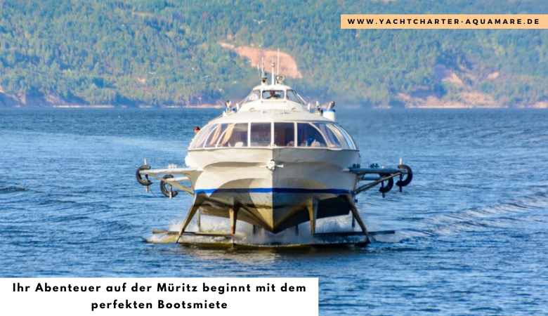 Ihr Abenteuer auf der Müritz beginnt mit dem perfekten Bootsmiete – Yachtcharter Aquamare