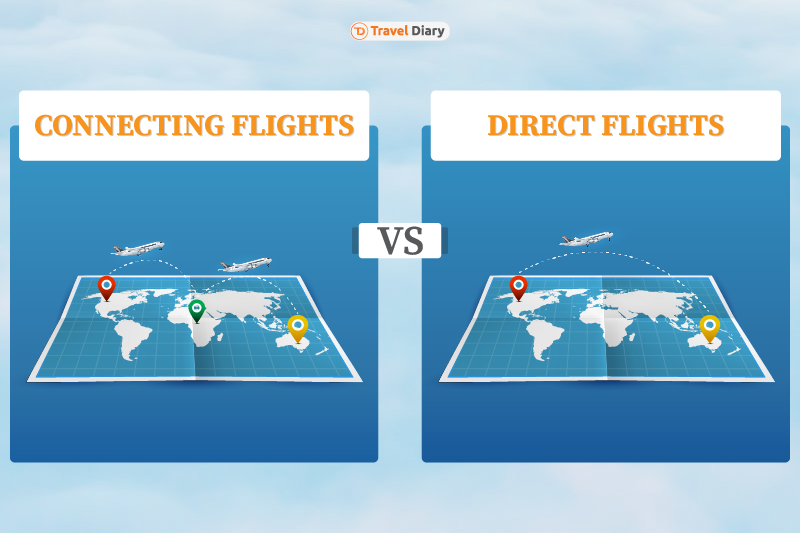 Differences between Connecting Flight vs Direct Flight