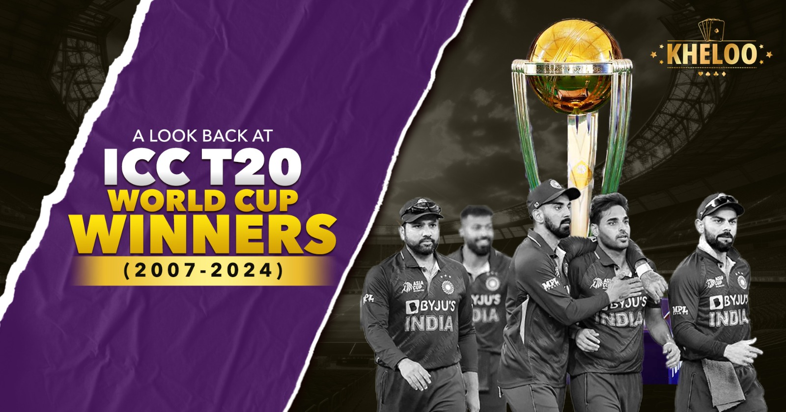 ICC T20 World Cup Winners (2007-2024) - Kheloo