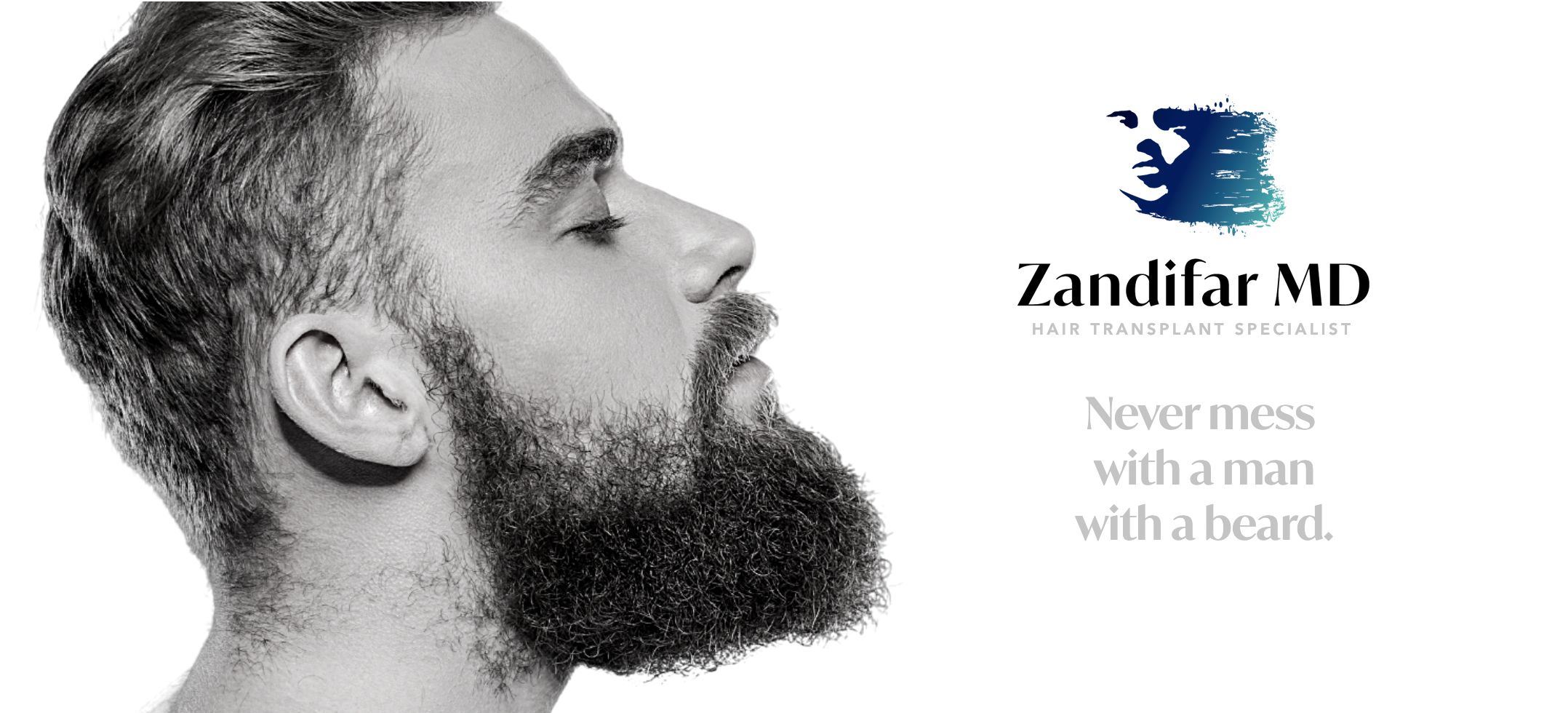 Beard Hair Transplant & Restoration | Zandifar MD Hair | Los Angeles