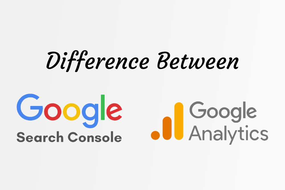 Difference between Google Analytics and Google search console