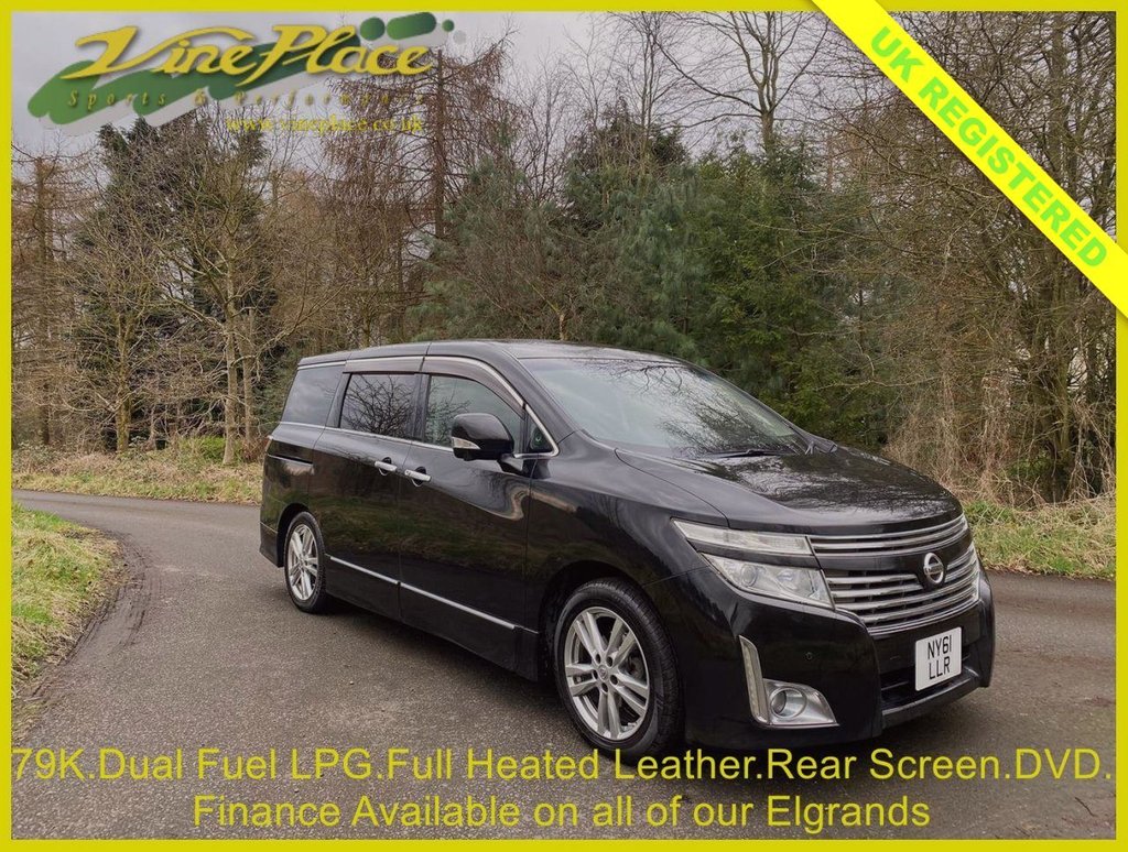 Nissan Elgrand 350 Highway Star Premium Edition, Auto, 7 Seats, Lpg.