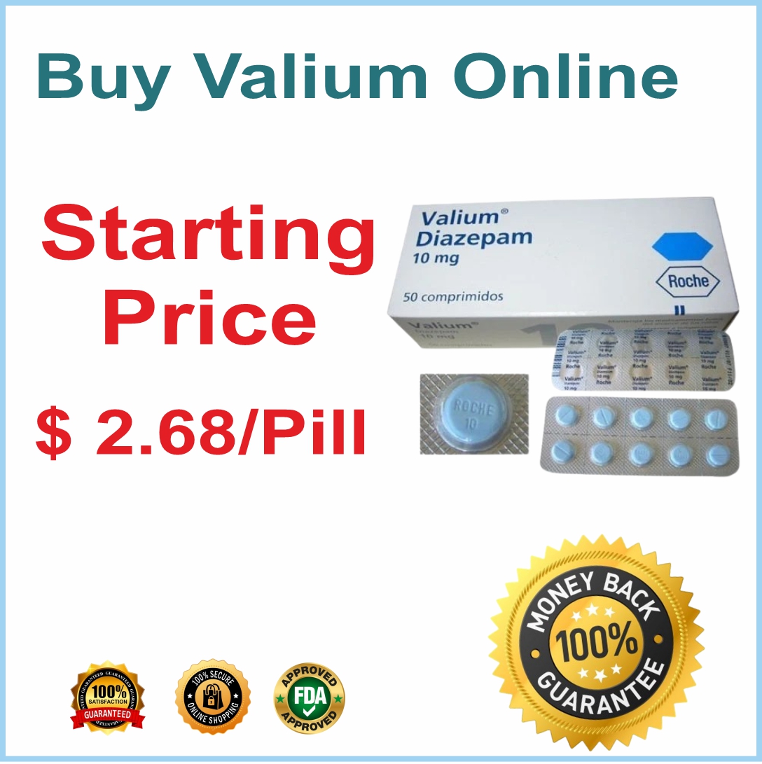 Buy Valium Online Without Prescription -Valium (Diazepam Pills)