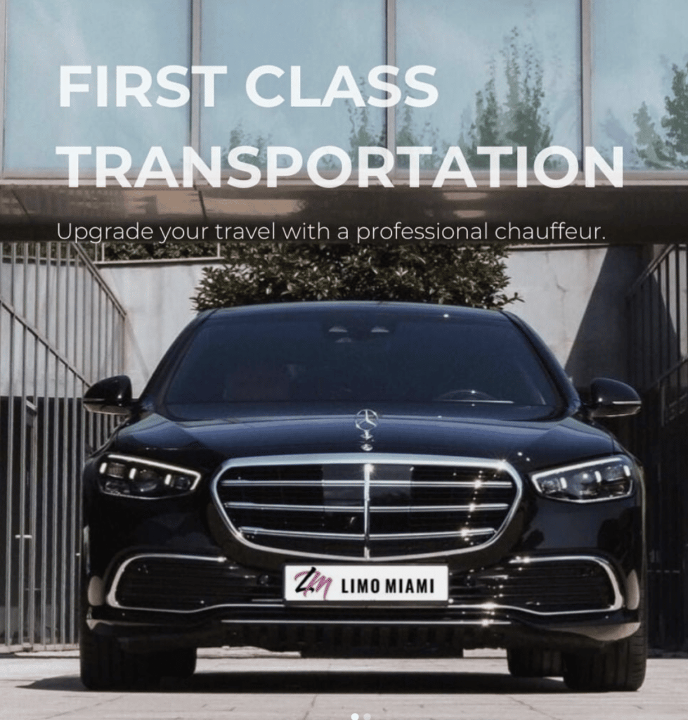 Limo Miami - Miami Airport Transfer - Black Car Service in Miami