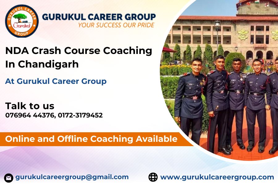 NDA Crash Course Coaching In Chandigarh – Gurukul Career Group