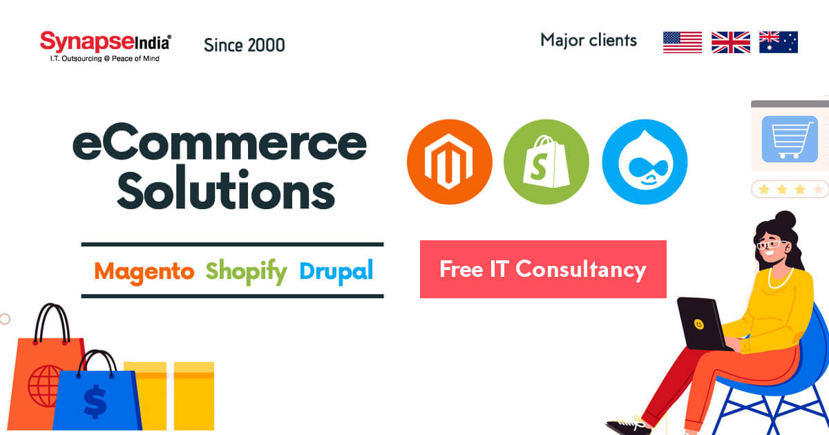 eCommerce Website Design and Development Services- SynapseIndia