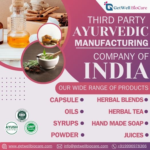 Top Third Party Ayurvedic Manufacturers