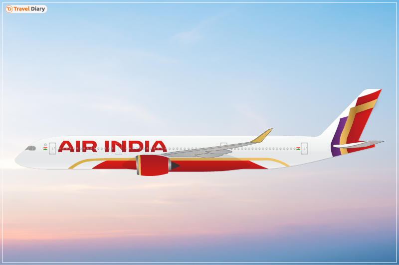 Air India A320 Narrow Body Jet with New Livery Arrives in Delhi