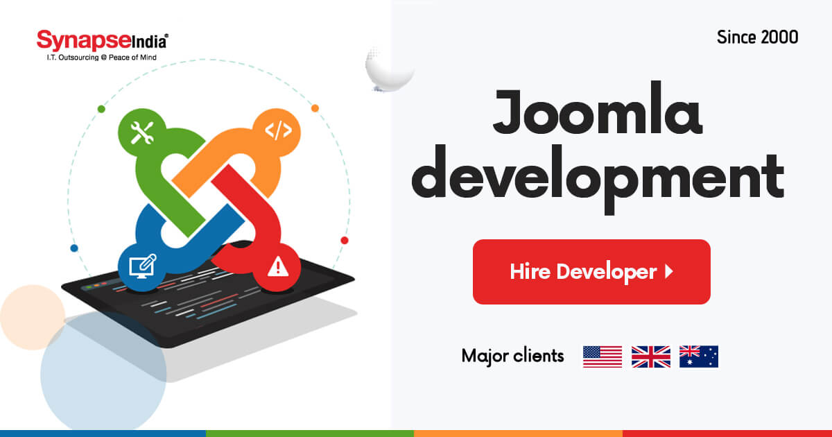 Top Joomla Website Development Services Company- SynapseIndia