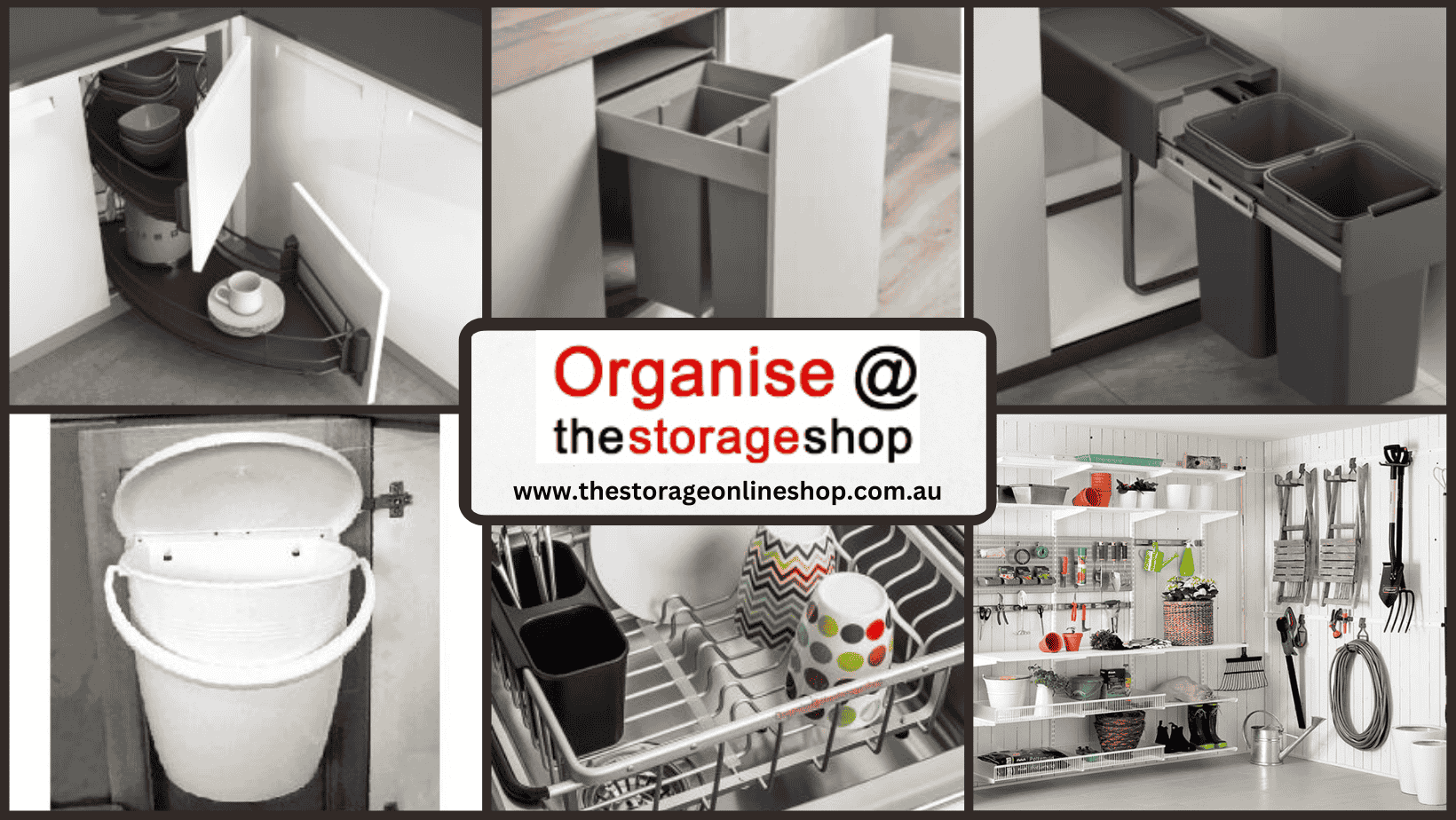 Smart Kitchen Pullout Bin for Apartments and Small Spaces - Organise at The Storage Shop