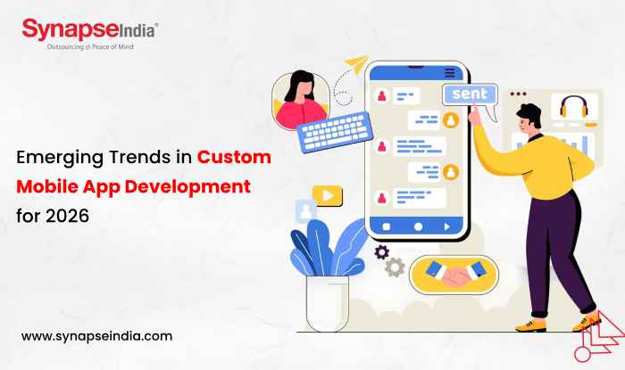 Emerging Trends in Custom Mobile App Development for 2026 - SynapseIndia