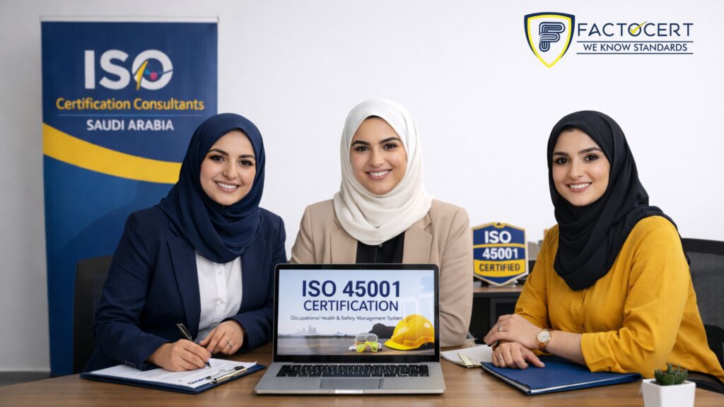 Proven ISO 45001 Certification in Saudi Arabia
