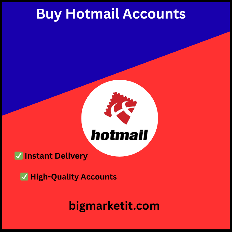 **** - **** - Purchase Hotmail accounts that are 100% verified, PVA, aged, and available in bulk.