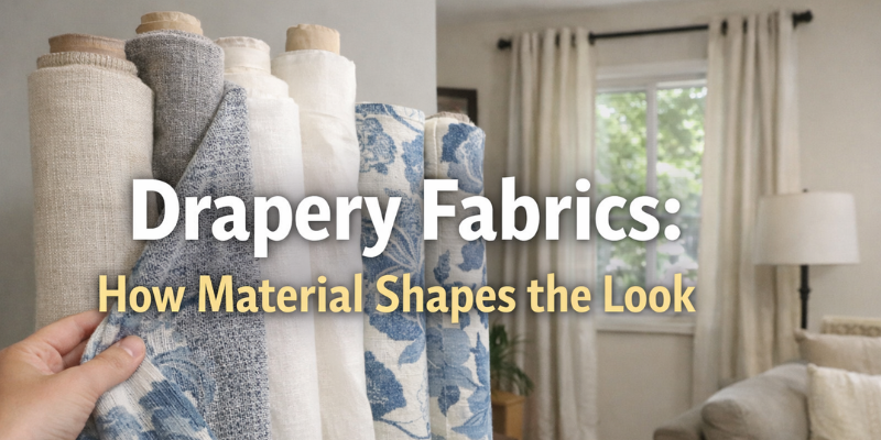 Drapery Fabrics: How Fabric Selection Shapes Interior Style  – FabricFusions