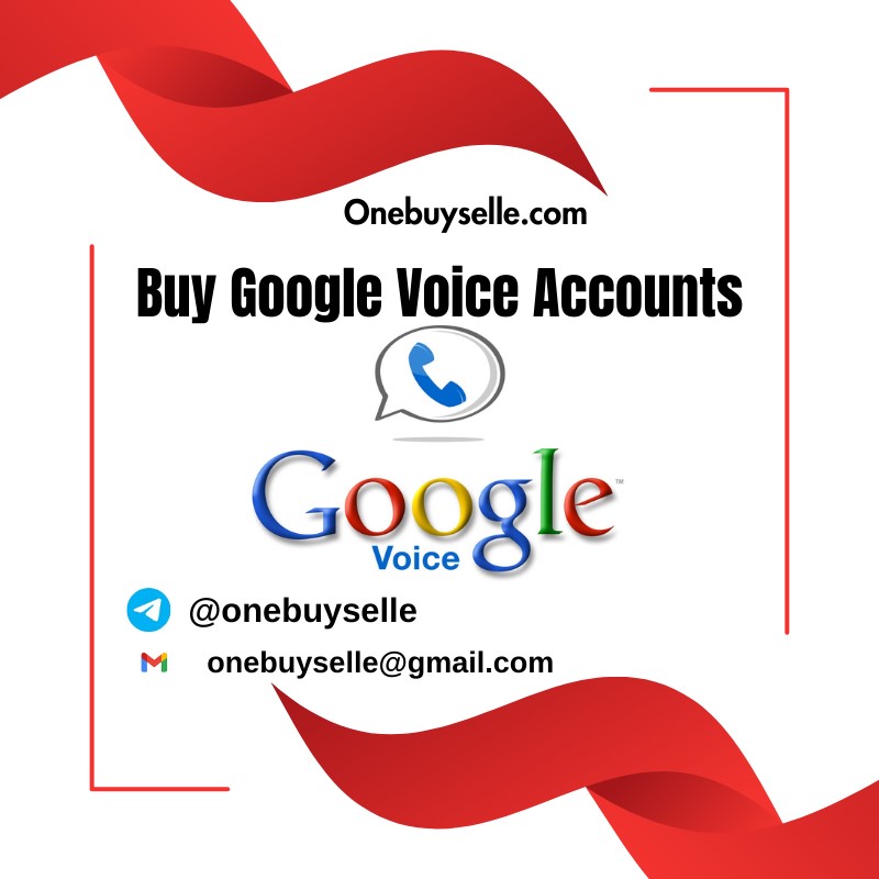 Get Google Voice Accounts - 100% USA, Canadian, Safe, All Country
