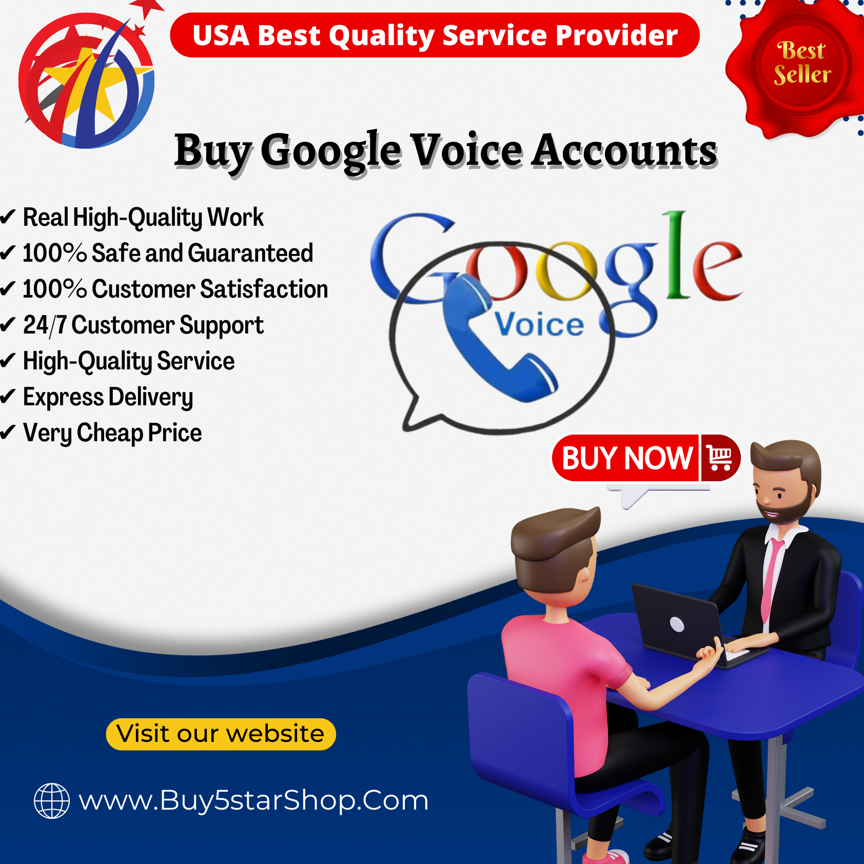 Buy Google Voice Accounts - Secure Numbers And Reliable For Sale