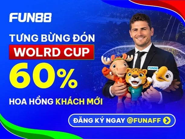 Đại lý FUN88: Chào khách mới với ưu đãi siêu hot – Cơ hội vàng để bứt phá thu nhập 2026
