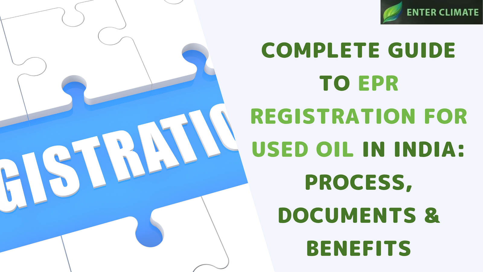 Complete Guide to EPR Registration for Used Oil in India: Process,...