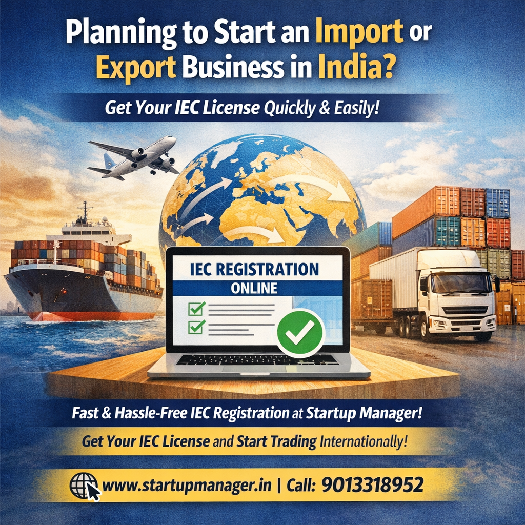 Apply For Import Export Code​ (IEC) License Registration Online
