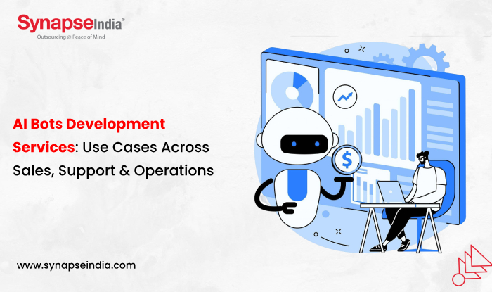 AI Bots Development Services: Use Cases Across Sales, Support & Operations - SynapseIndia