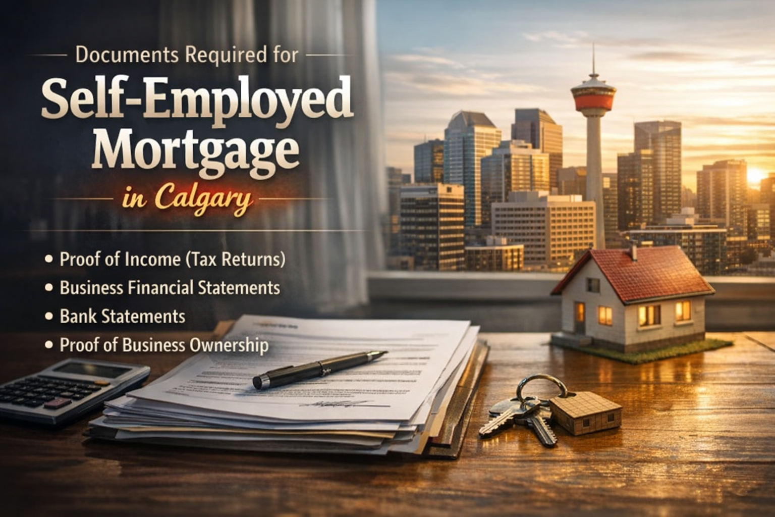 Documents Required for Self-Employed Mortgage in Calgary - Mortgage Advisor in Canada