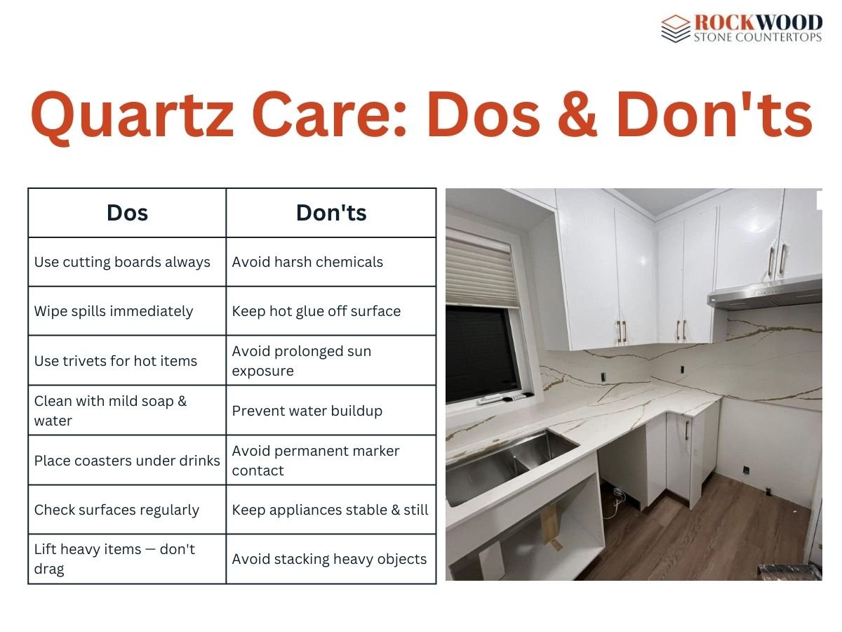 7 Dos and Don’ts to Protect Your Quartz Countertops  
