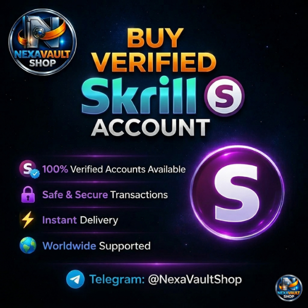 **** Skrill Accounts