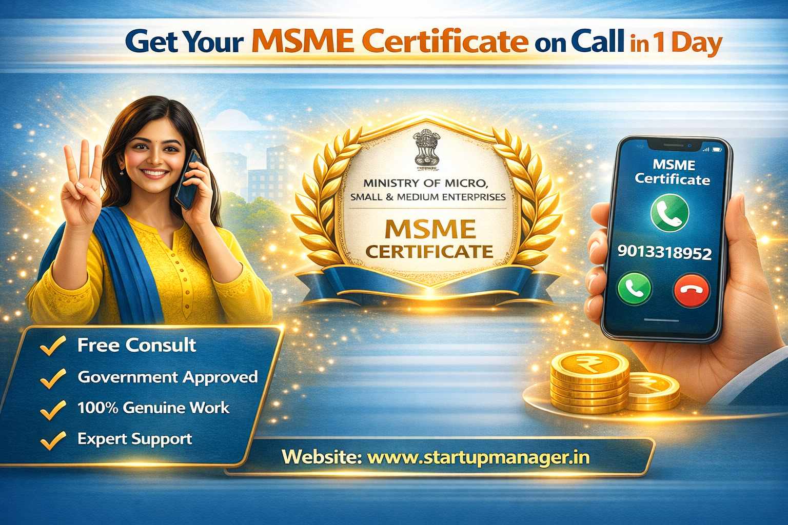 MSME/Udyam Registration​ by CA Online | Udyam Certificate​