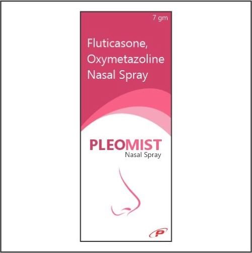 Fluticasone and Oxymetazoline Nasal Spray | Pleomist Nasal Spray - Plenum Biotech
