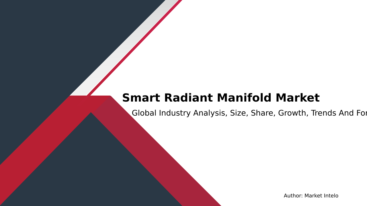 Smart Radiant Manifold Market Research Report 2033