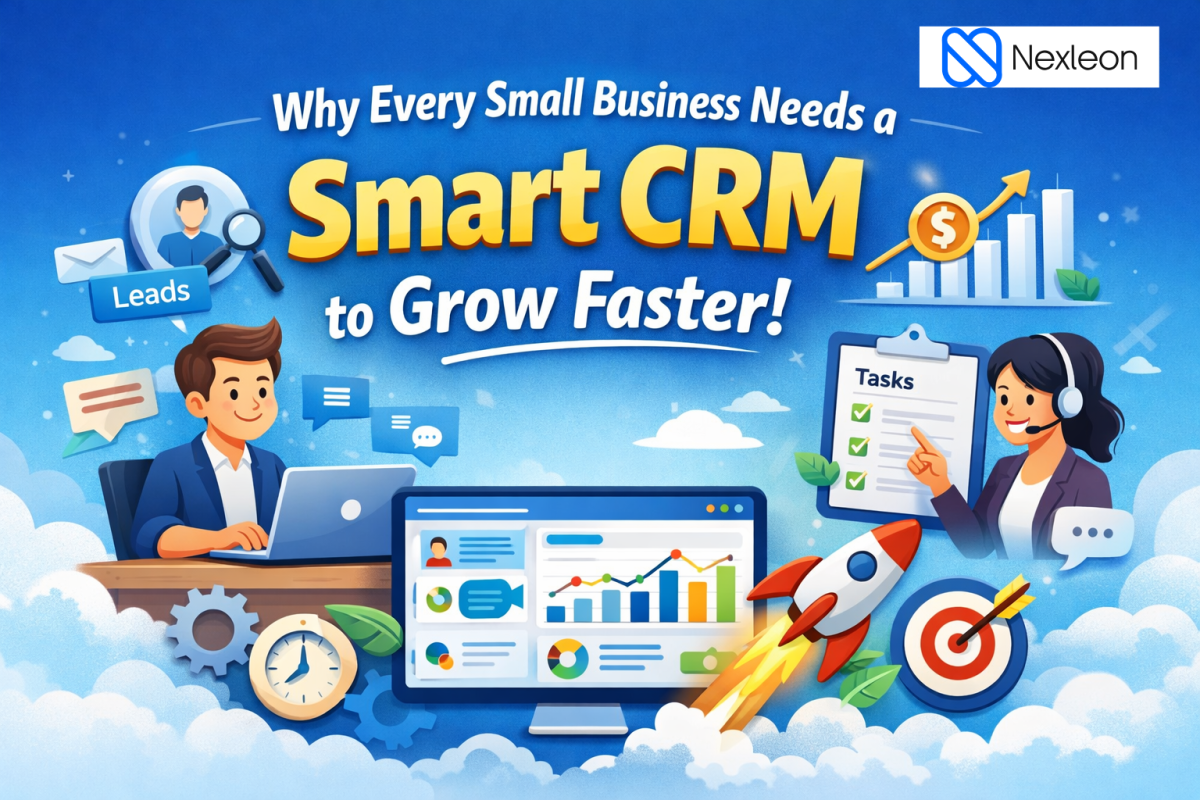 Why Every Small Business Needs a Smart CRM to Grow Faster – Nexleon