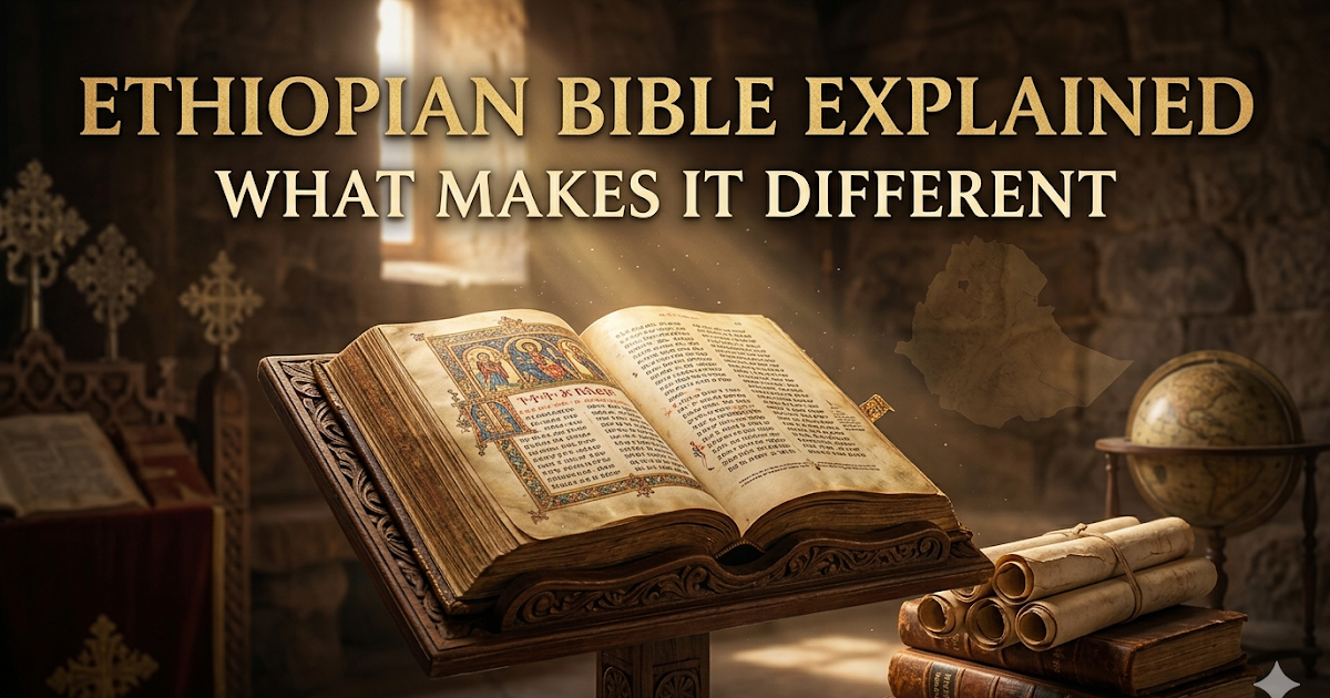 The Ethiopian Bible: What Makes It Unlike Any Other Scripture