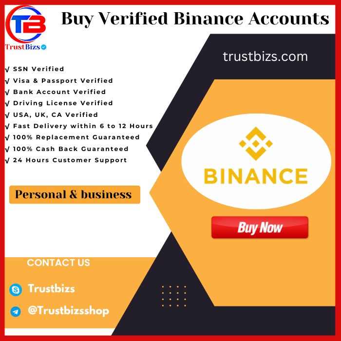 **** Binance Accounts - Trust Bizs