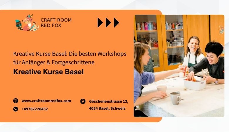 Kreative Kurse Basel: Die besten Workshops für Anfänger & Fortgeschrittene – Craft Room Red Fox