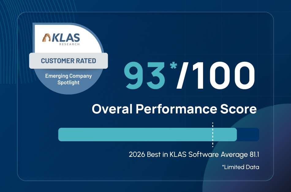 Arintra KLAS Spotlight: 93* Overall Performance Score