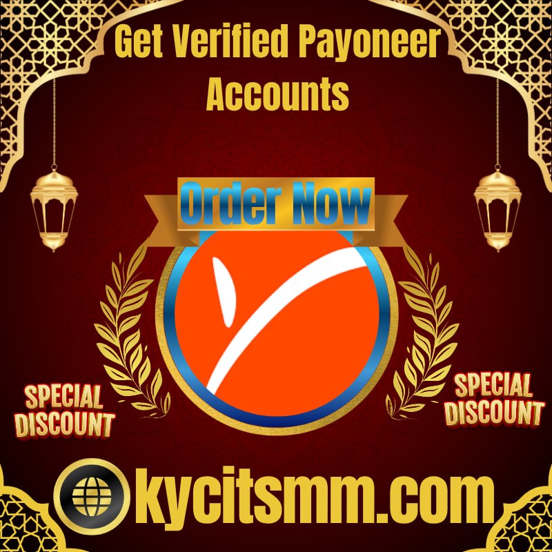 Get Verified Payoneer Accounts Secure & Easy Global